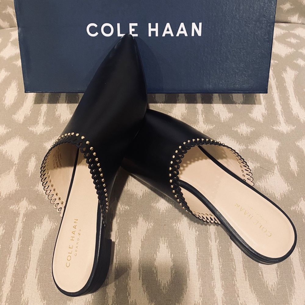 Cole Haan - Raelyn Leather Mule (Black)